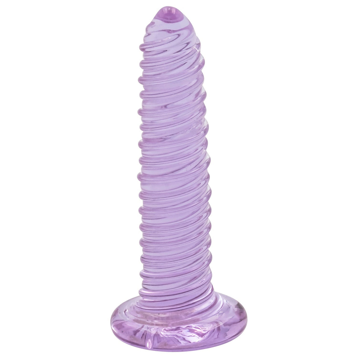 Glasshouse Purple Terp Kit, Borosilicate Glass Carb Cap, Front View on White Background