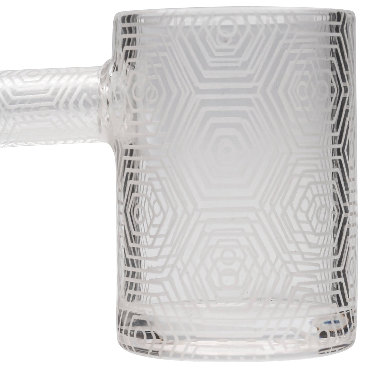 Glasshouse String Theory Quartz Banger with Intricate Design - 25mm Male Joint