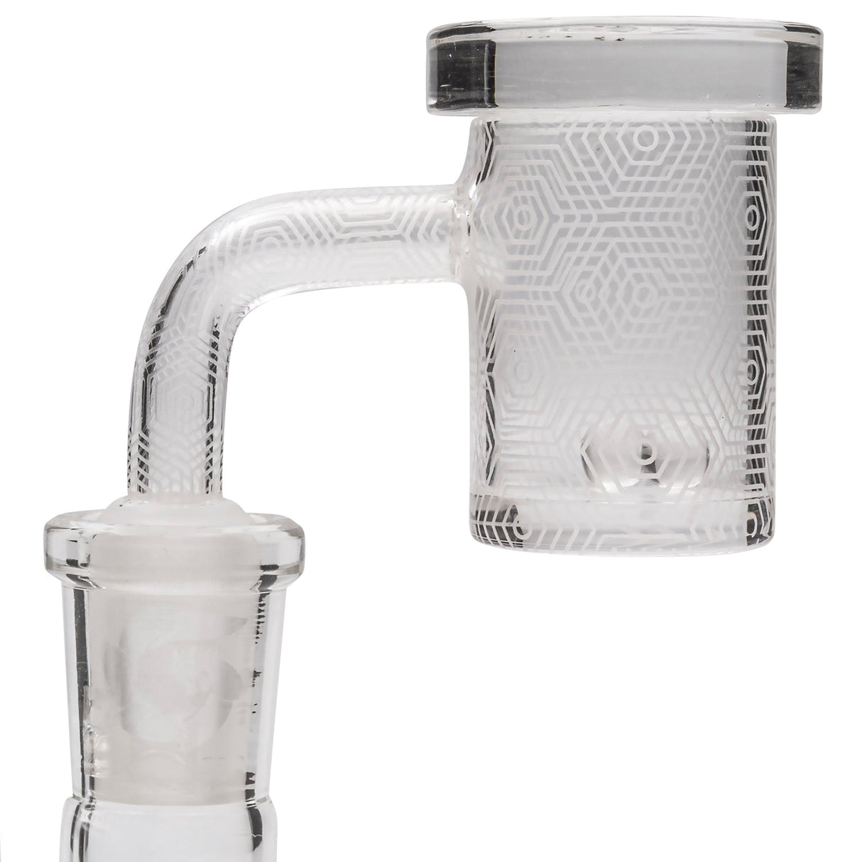 Glasshouse String Theory Quartz Banger Kit side view showing intricate design and 14mm male joint