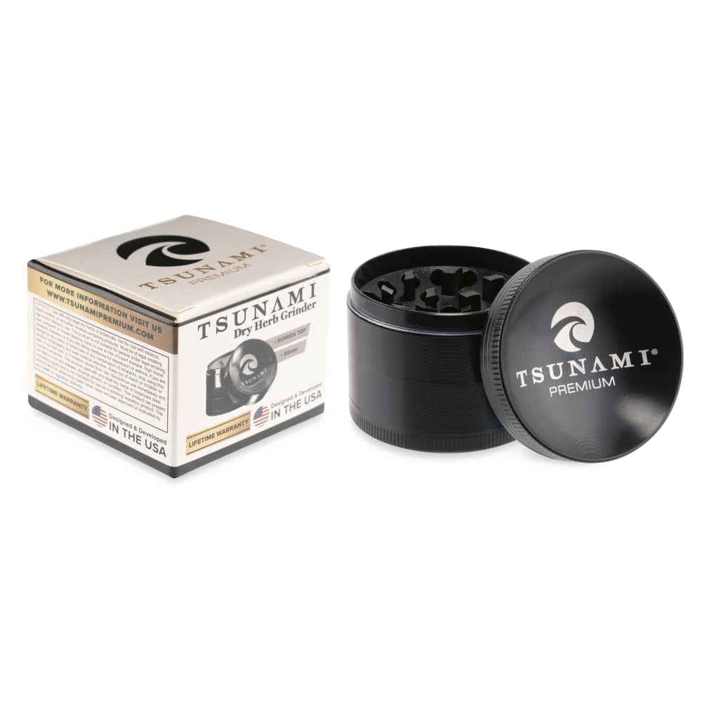 Tsunami Sunken Top 2" 4-Piece Grinder