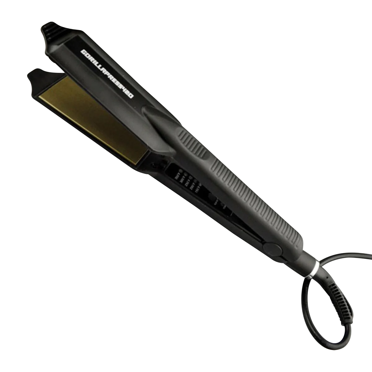 Gorilla Press 420 Rosin Press in black, compact design for easy extraction, side view