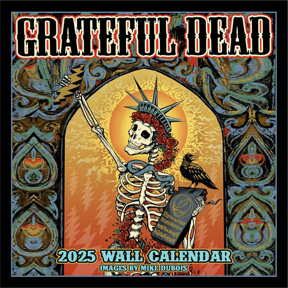 Grateful Dead 2025 Wall Calendar | 12" x 12"