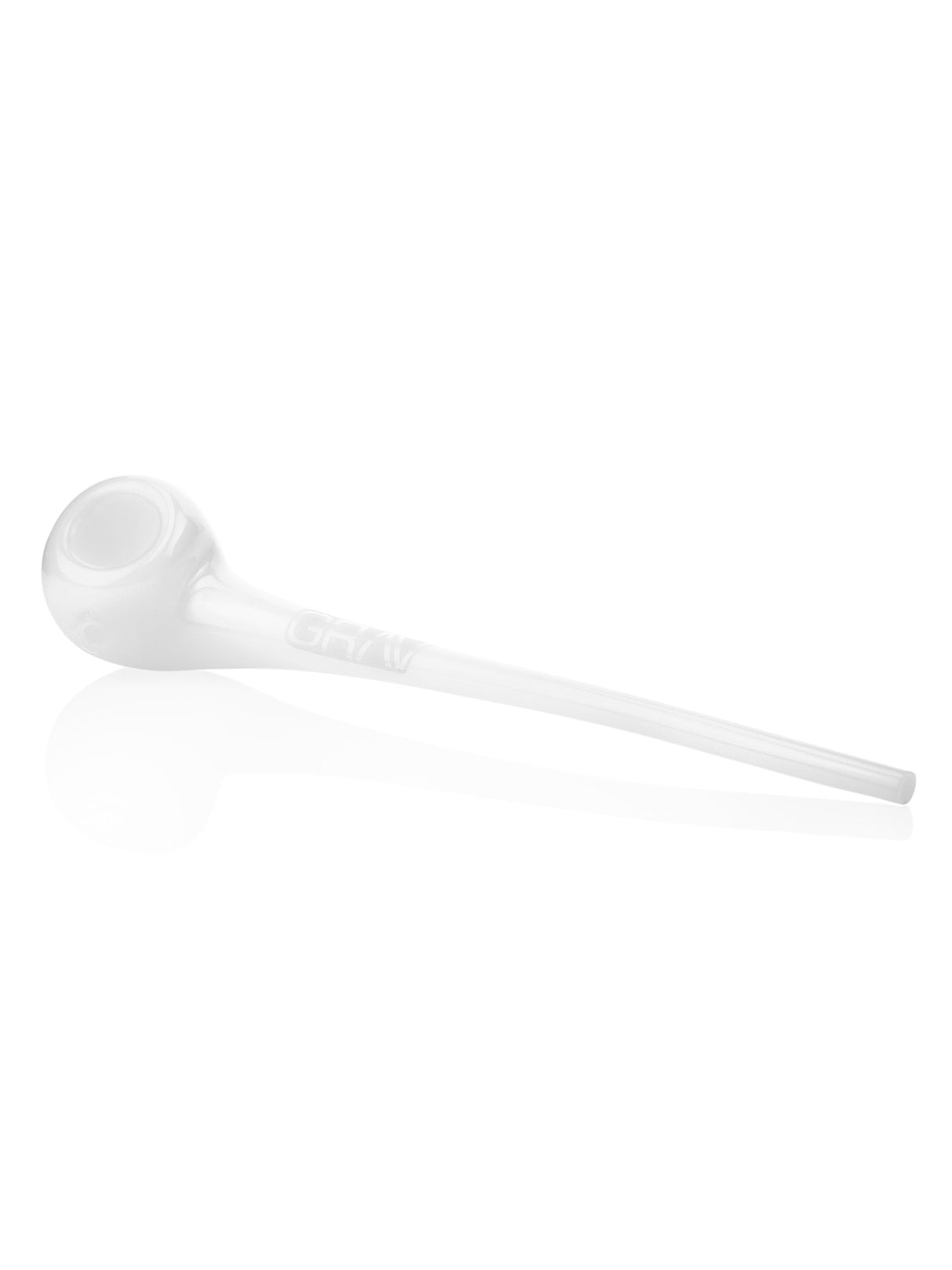 GRAV 10" Gandalf Hand Pipe in White - Borosilicate Glass with Deep Bowl