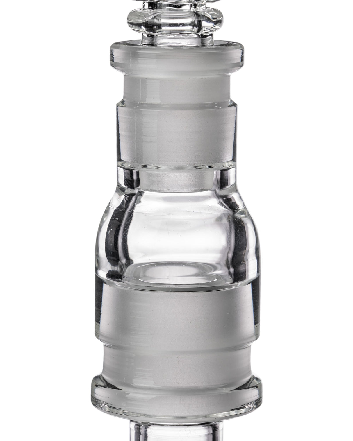 GRAV Clear Borosilicate Glass Adapter, 14mm Female to 18mm Female, for Bong Customization