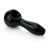 GRAV Classic Spoon in Black, 4" Compact Borosilicate Glass Hand Pipe, Side View