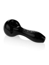 GRAV Classic Spoon Pipe in Black - Compact Portable Design - Side View