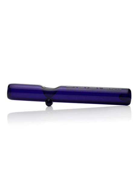GRAV Classic Steamroller Hand Pipe in Blue - Side View on White Background