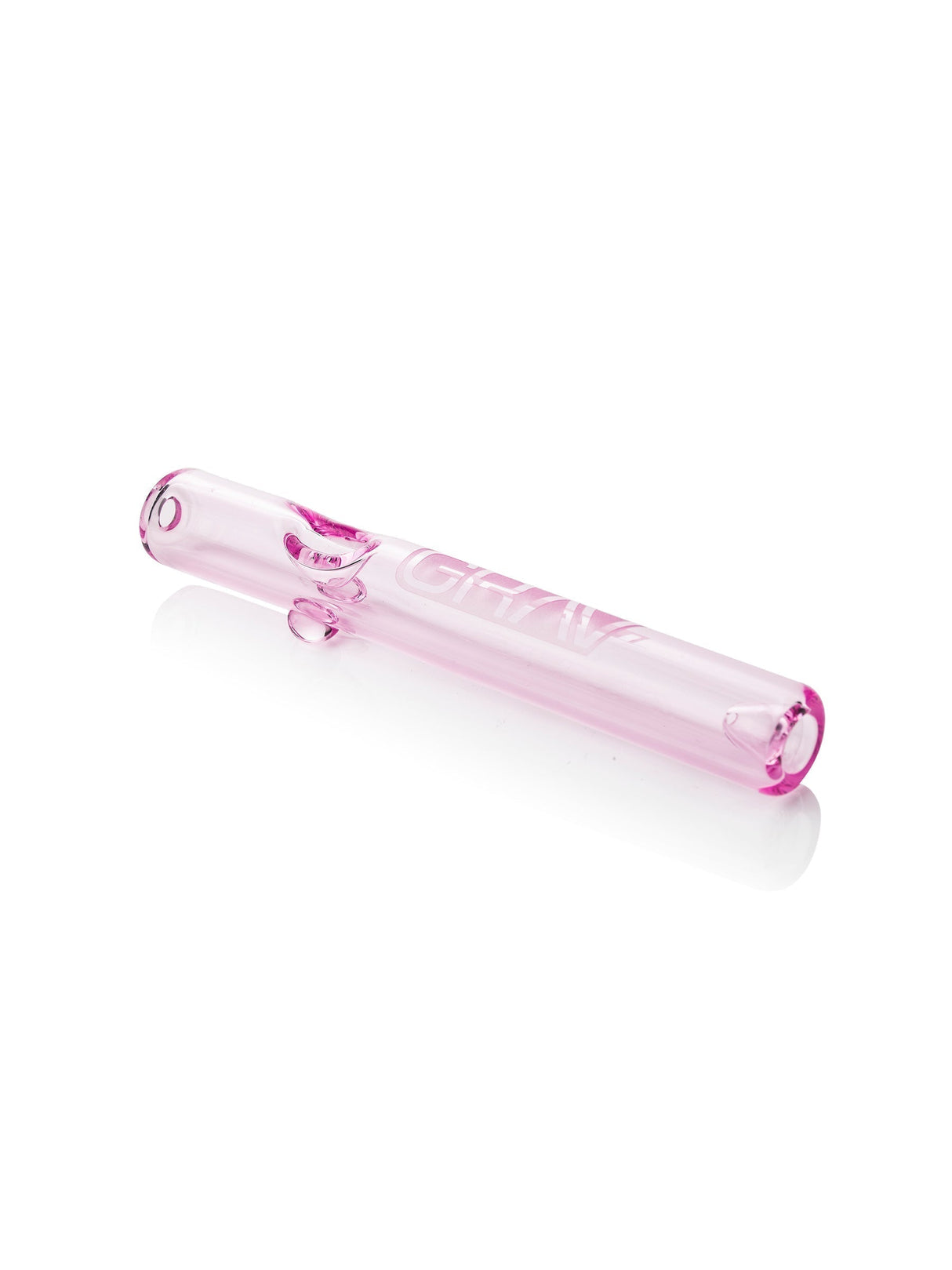 GRAV Classic Steamroller in Pink - 7" Borosilicate Glass Hand Pipe with 25mm Diameter