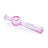 GRAV Deco Steamroller in Pink - Compact 5.5" Glass Hand Pipe with Deep Bowl
