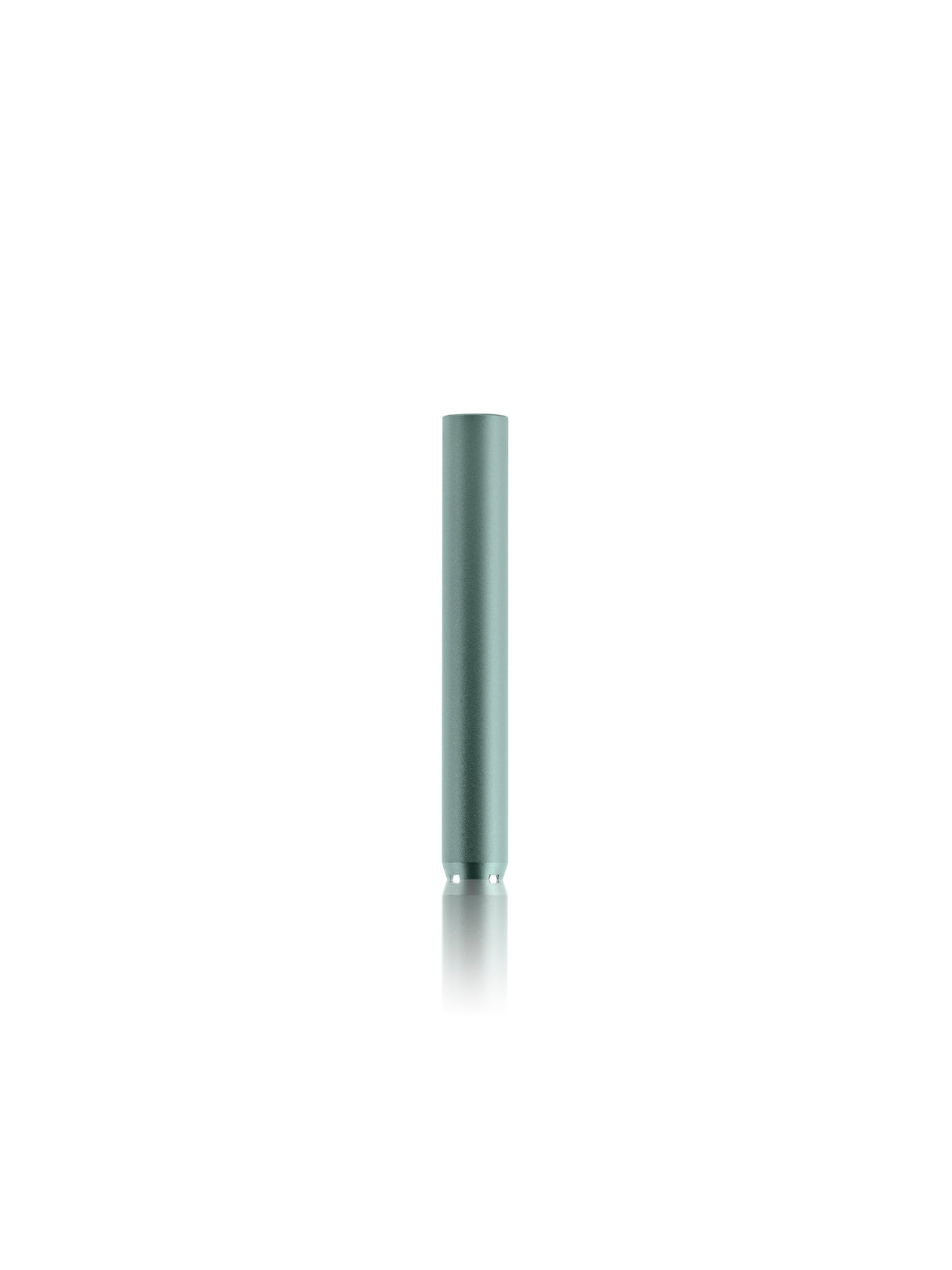 GRAV Dugout Taster in Sea Green - Sleek Aluminum Hand Pipe, Front View