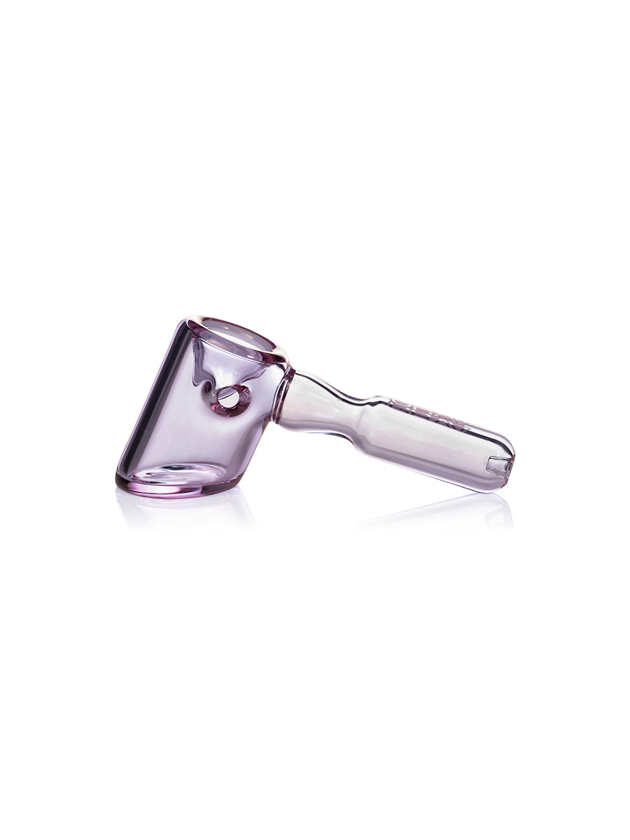 GRAV Hammer Hand Pipe in Lavender - Durable Borosilicate Glass with Deep Bowl