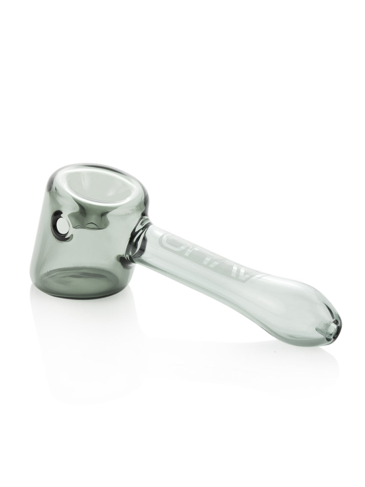 GRAV Hammer Sherlock Hand Pipe 4.5" with Deep Bowl & Ash Catcher - Side View