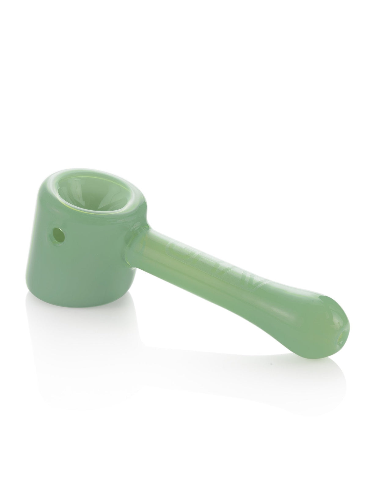 GRAV Hammer Sherlock Hand Pipe in Mint - 4.5" with Deep Bowl & Ash Catcher