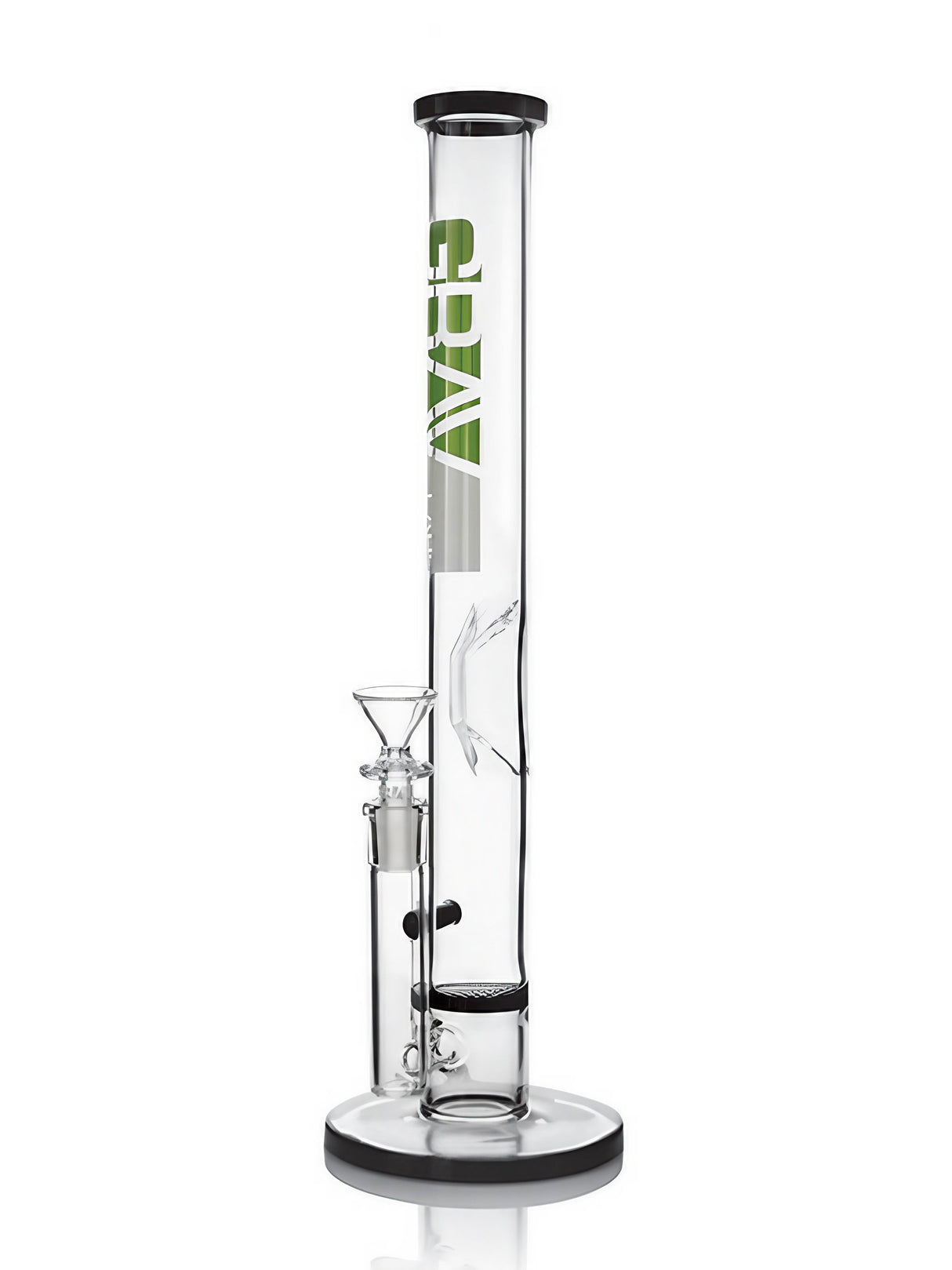 Grav - Honeycomb Perc Straight Tube w/ Geometric Ice Pinch 16''