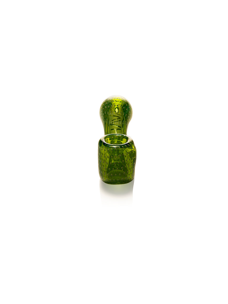 GRAV Mini Classic Sherlock in Green with Bubble Trap Design - Front View on White Background