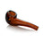 GRAV Mini Mariner Sherlock in Amber, Compact Borosilicate Glass Hand Pipe, Side View