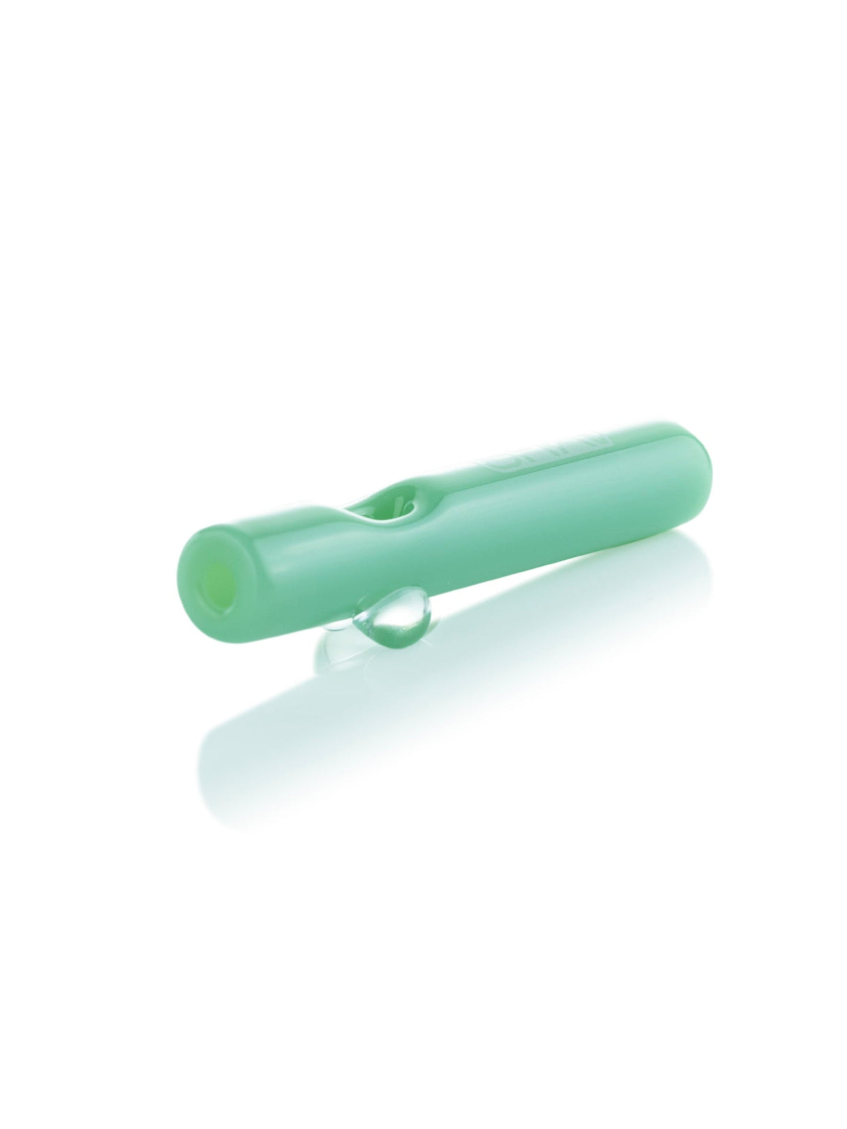 GRAV Mini Steamroller 5" in Green - Side View on White Background