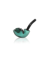 GRAV Rocker Sherlock Pipe in Assorted Colors, 6.5" Borosilicate Glass Spoon Design