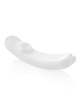 GRAV Rocker Steamroller in White - Compact Borosilicate Glass Hand Pipe with 5" Length