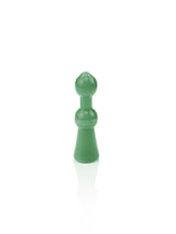 GRAV Small Bell Chillum in Mint - Front View on Seamless White Background