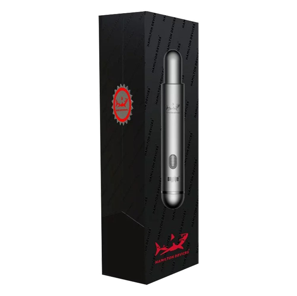 Hamilton Devices Daypipe Dry Herb Pipe in Steel Color with Packaging