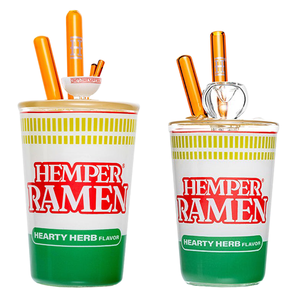 Hemper Ramen Glass Water Pipe | 14mm F