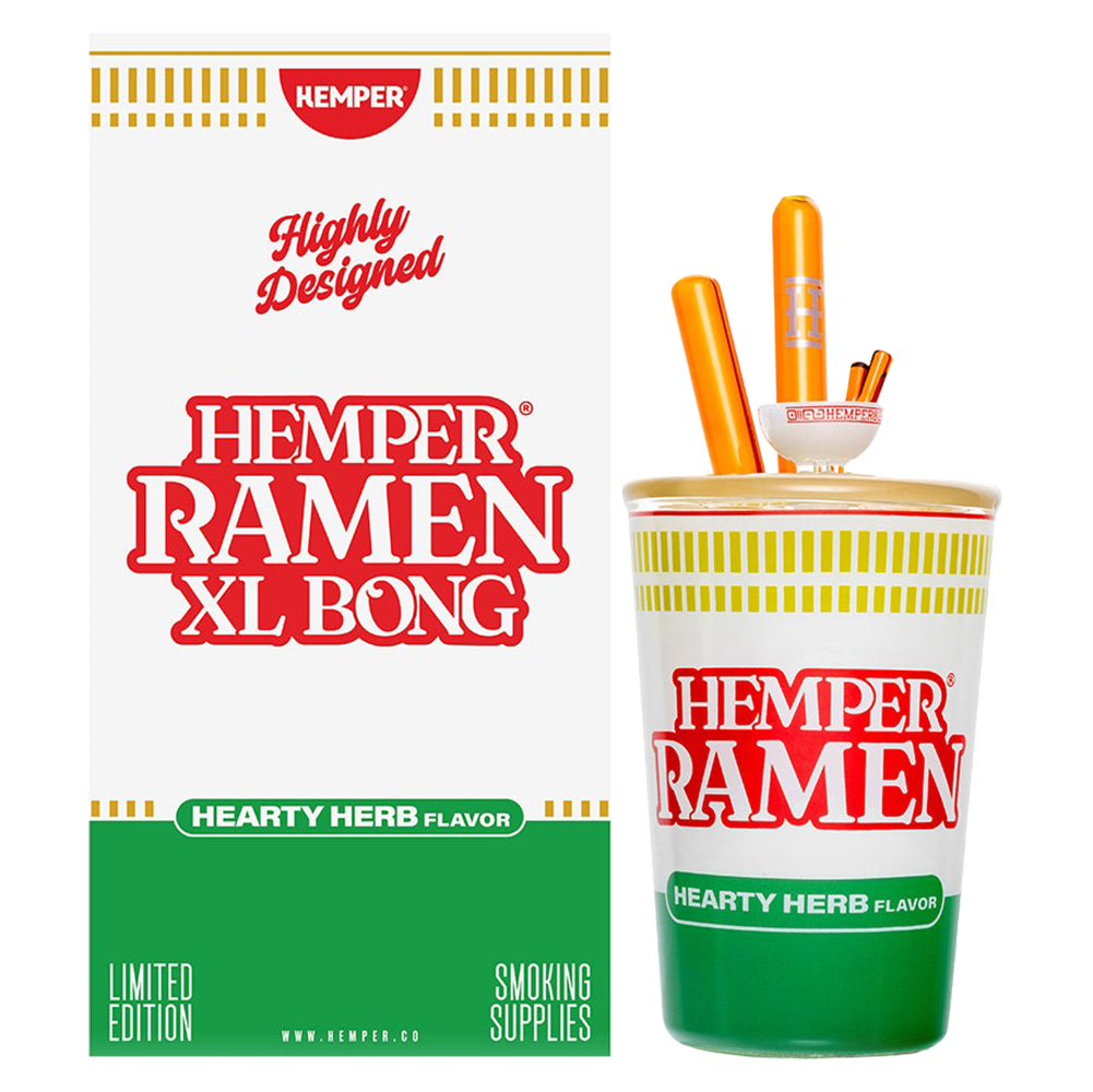 Hemper Ramen Glass Water Pipe | 14mm F