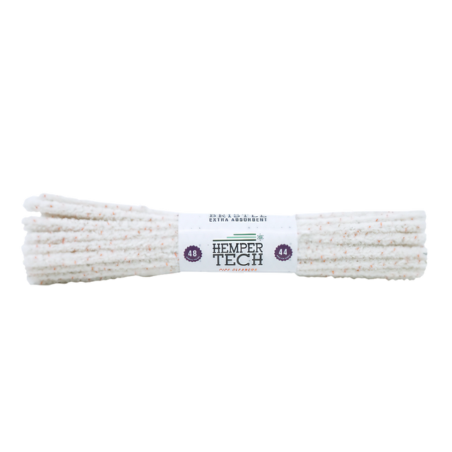Hemper Tech Pipe Cleaning Bristles pack, 48 cotton swabs for thorough cleaning, front view
