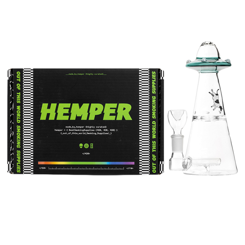 Hemper 7" UFO Vortex Large Water Pipe