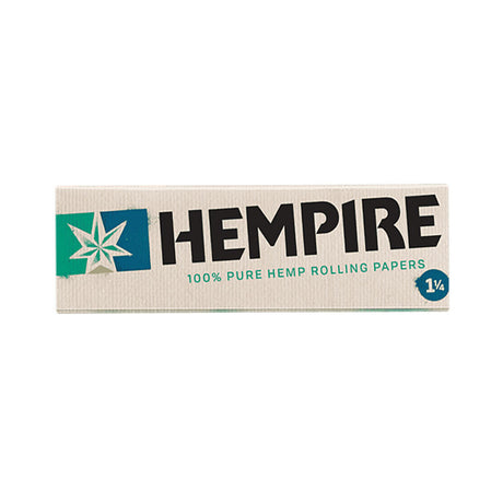 Hempire Hemp Rolling Papers pack, 100% pure hemp, standard size, front view on white background