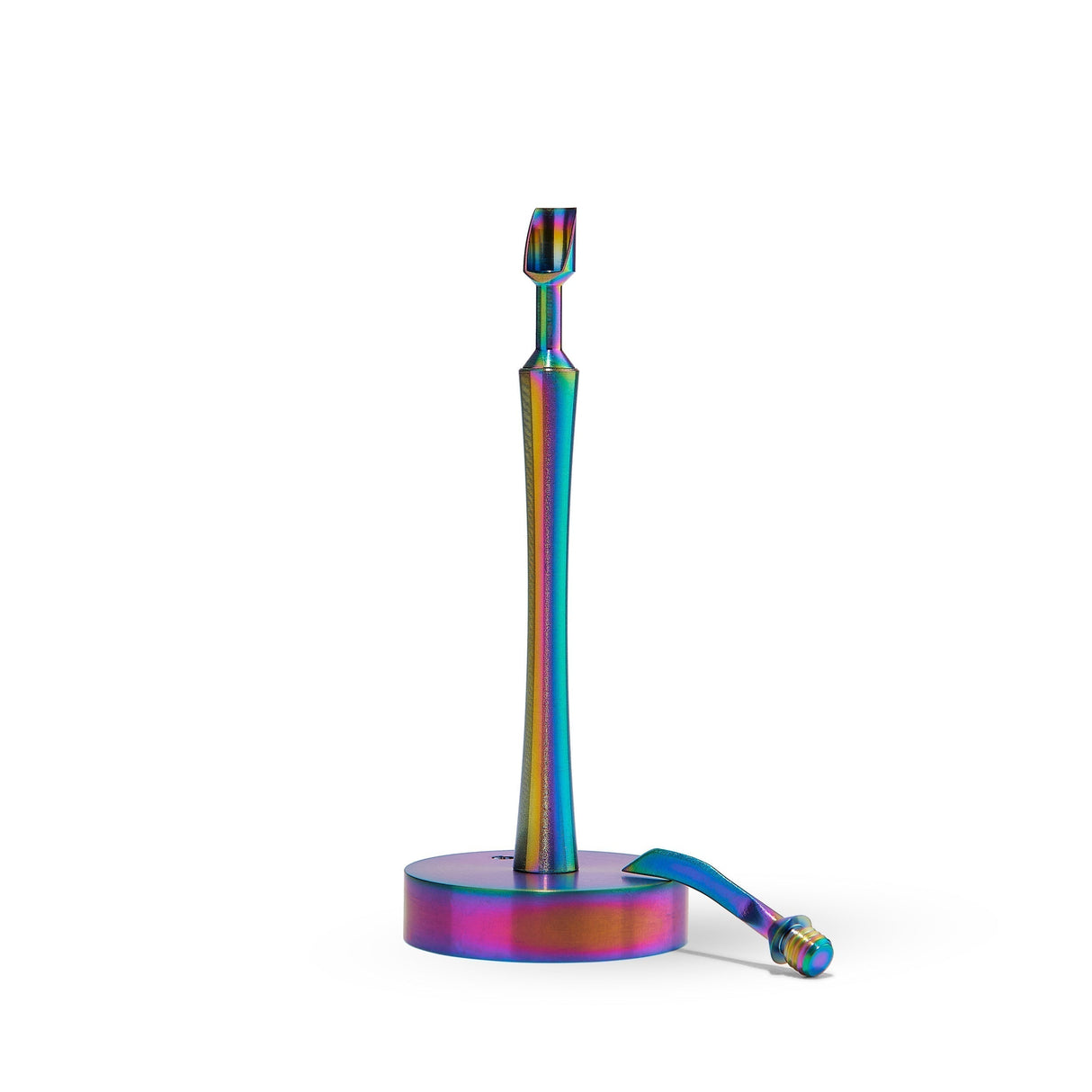 High Five Chromatic Multi Tip Carb Cap for Dab Rigs, Titanium Build, Iridescent Finish