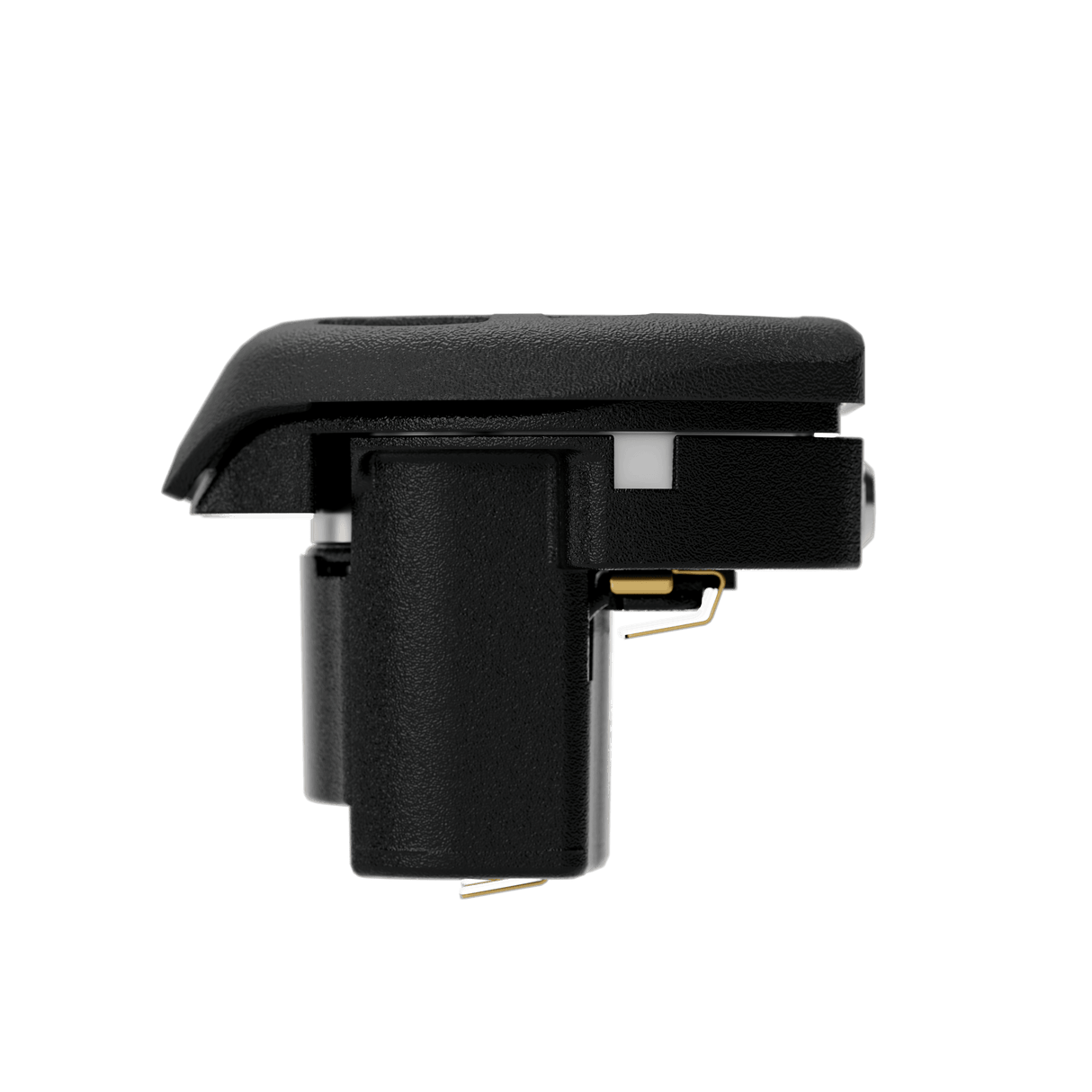 High Five Duo Herb Atomizer side view for electric rigs, essential vape replacement part