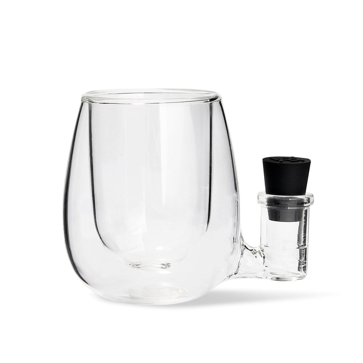 High Five Glass ISO Station Small - Compact Borosilicate Glass Cleaner with Side Spout