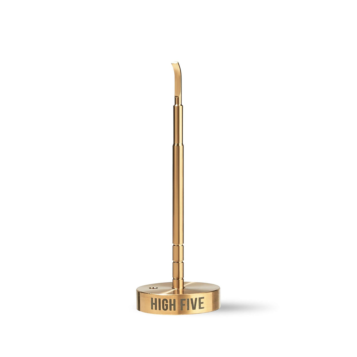 High Five Vape Micro E-Nail Quartz Ebanger Kit Gold Flat Tip Dabber