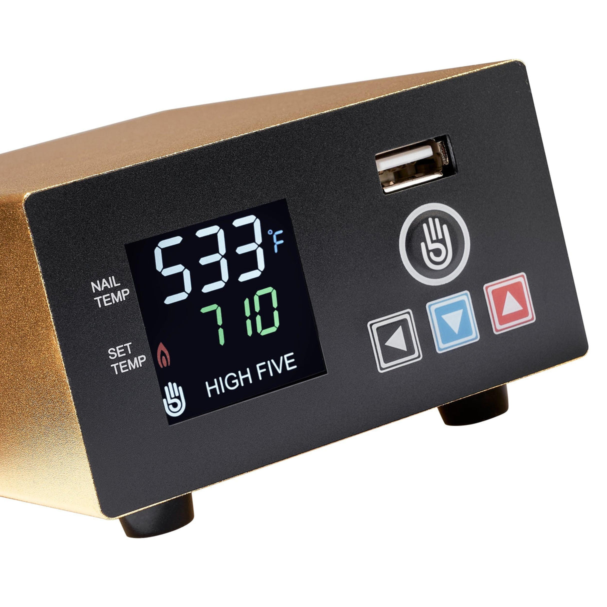 High Five LCD E-Nail Controller for Quartz Banger - Precise Temperature Control