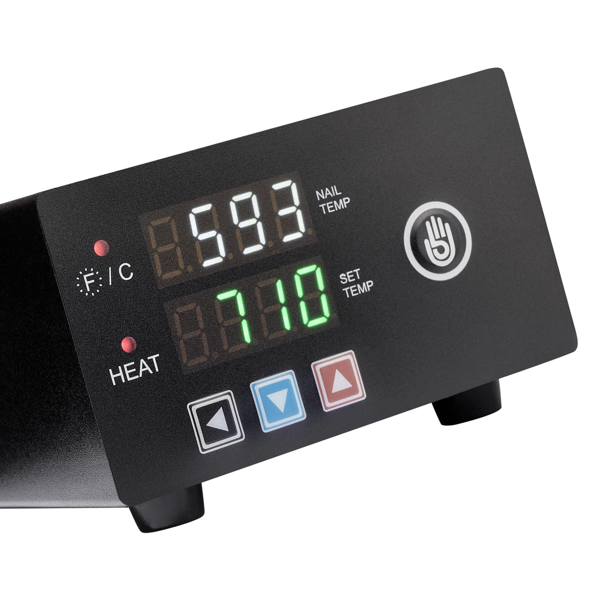 High Five MICRO E-Nail with digital display for precise temperature control