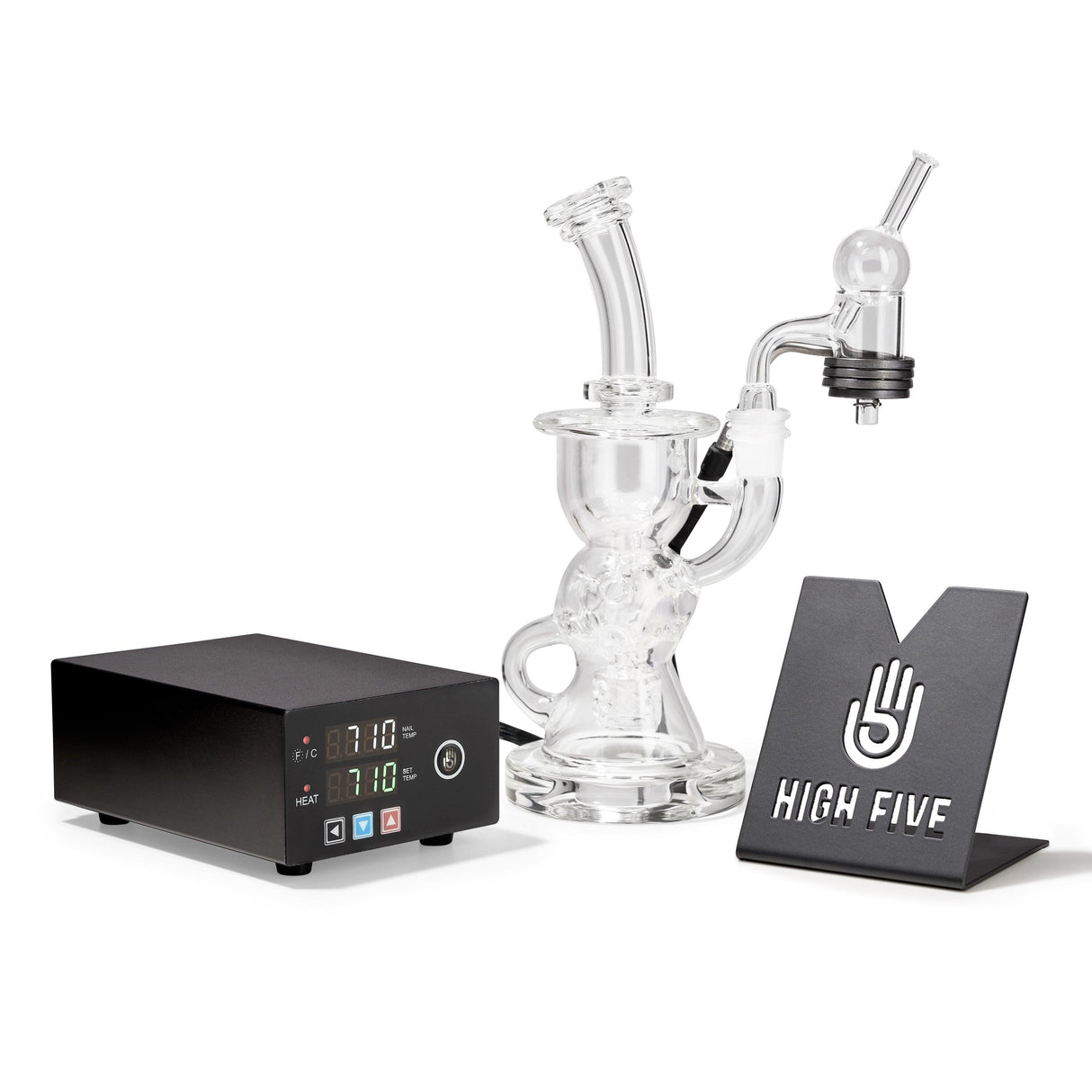 Micro E-Nail Quartz E-Banger & Rig Kit - High Five
