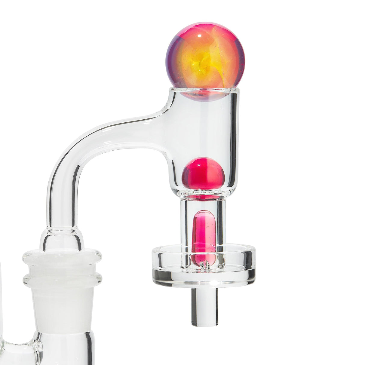 High Five Terp E-Slurper Marble Sets close-up, USA-made dab rig accessory for concentrates