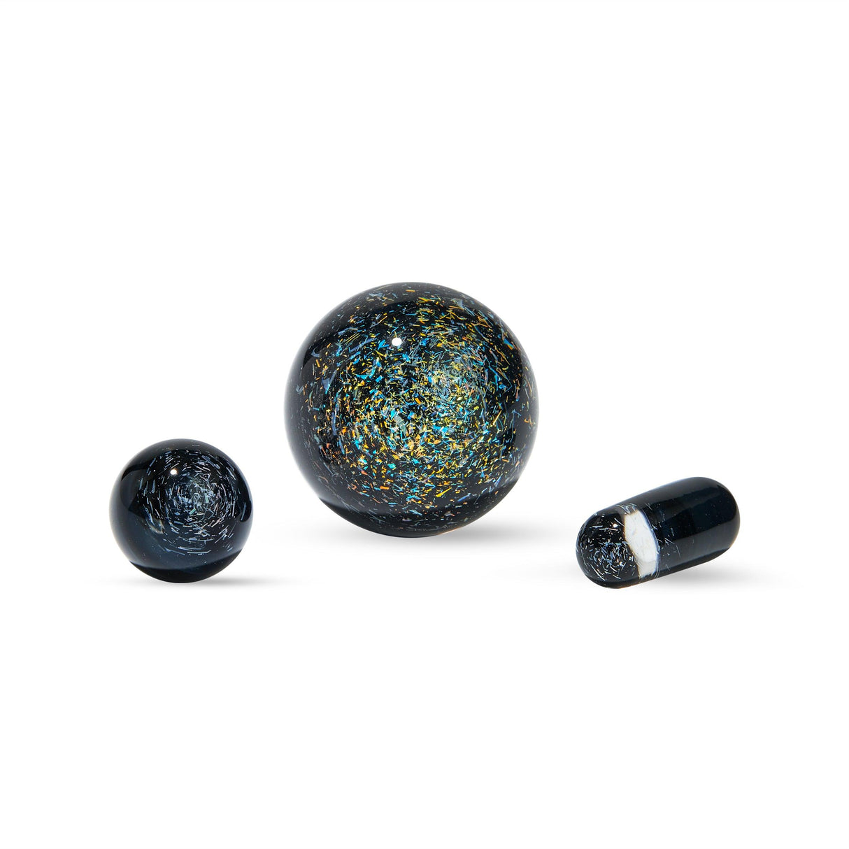 High Five Terp E-Slurper Marble Set in Leprechaun Dark variant, ideal for dab rigs, USA made
