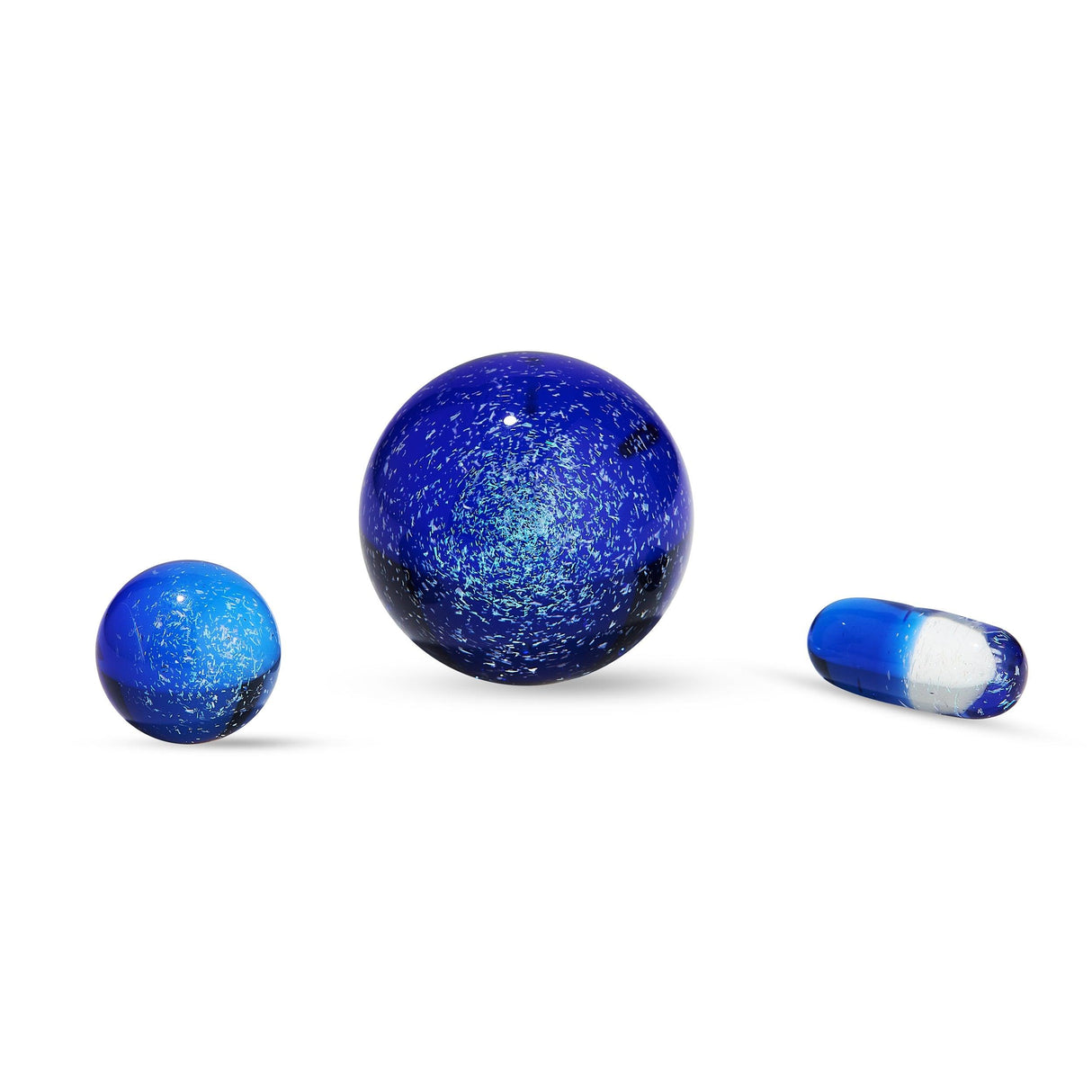 High Five Terp E-Slurper Marble Set in Neptune variant, front view on white background