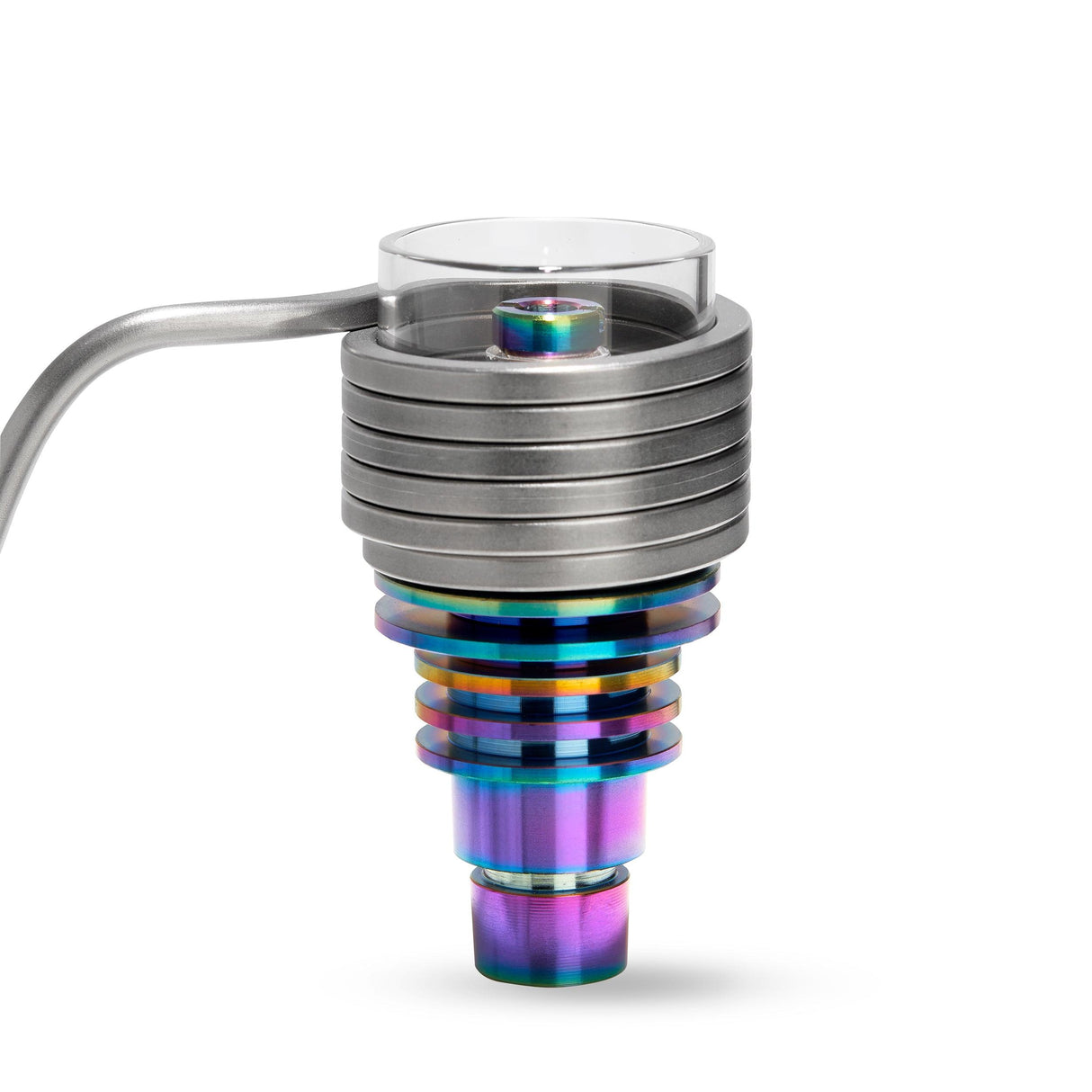 High Five Universal Quartz Hybrid Nail for Dab Rigs - Titanium & Quartz Design