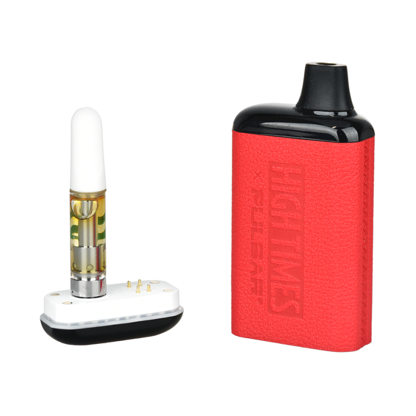 High Times® x Pulsar 510 DL 2.0 Pro Variable Voltage Vape Bar | Leather Series | 1000mAh