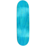 Pulsar High Times Cannabear SK8 Deck in blue, 32.5" x 8.5", front view on white background
