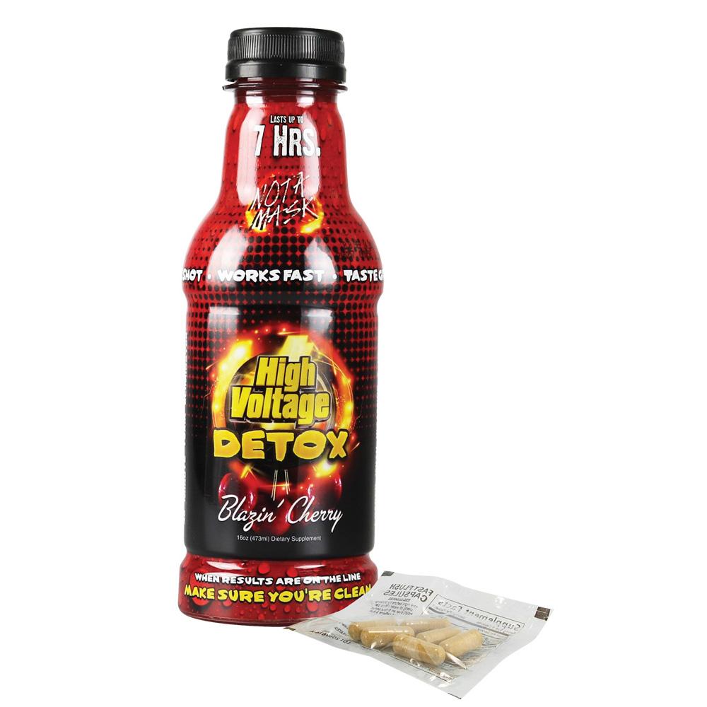 High Voltage Detox Double Flush Combo with Blazin' Cherry Flavor - Front View