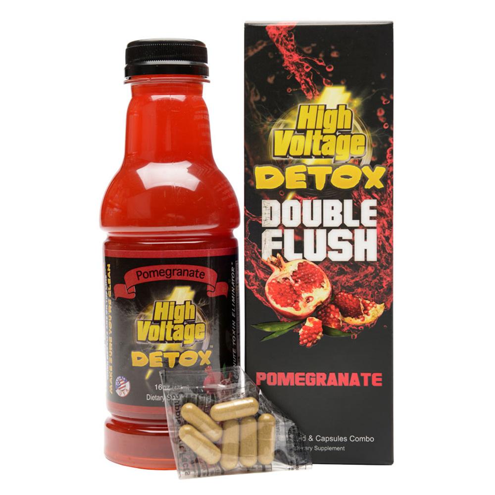 High Voltage Detox Double Flush Combo | Pomegranate