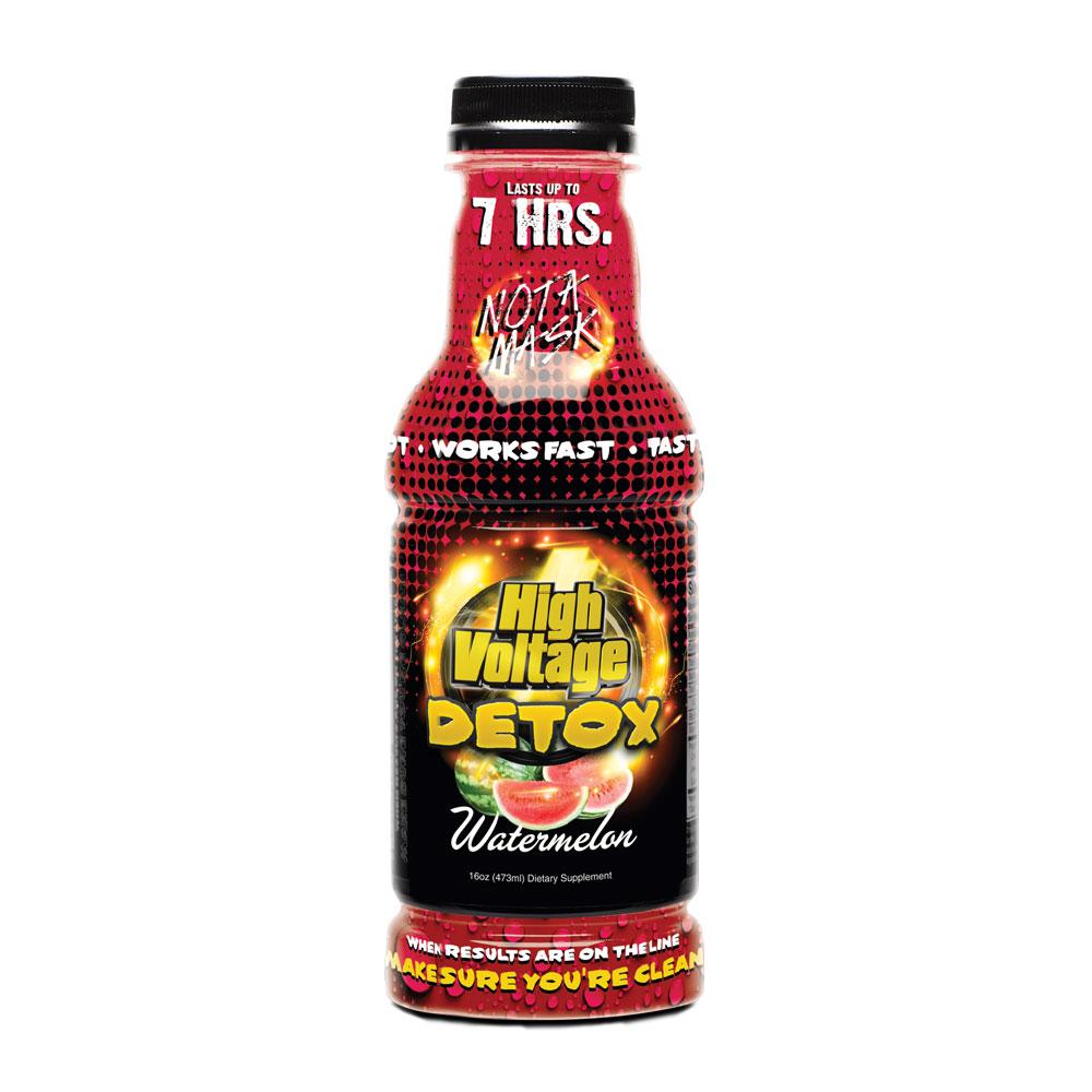 High Voltage Detox Permanent 5 Day Flush Watermelon Flavor Front View