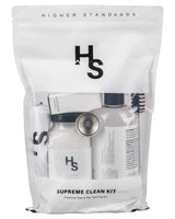 Higher Standards Supreme Cleaning Kit with ISO 99% Isopropyl Alcohol, brushes, and accessories