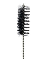 Higher Standards Pipe Cleaning Brush, Black Bristles, Front View, for Bong Maintenance