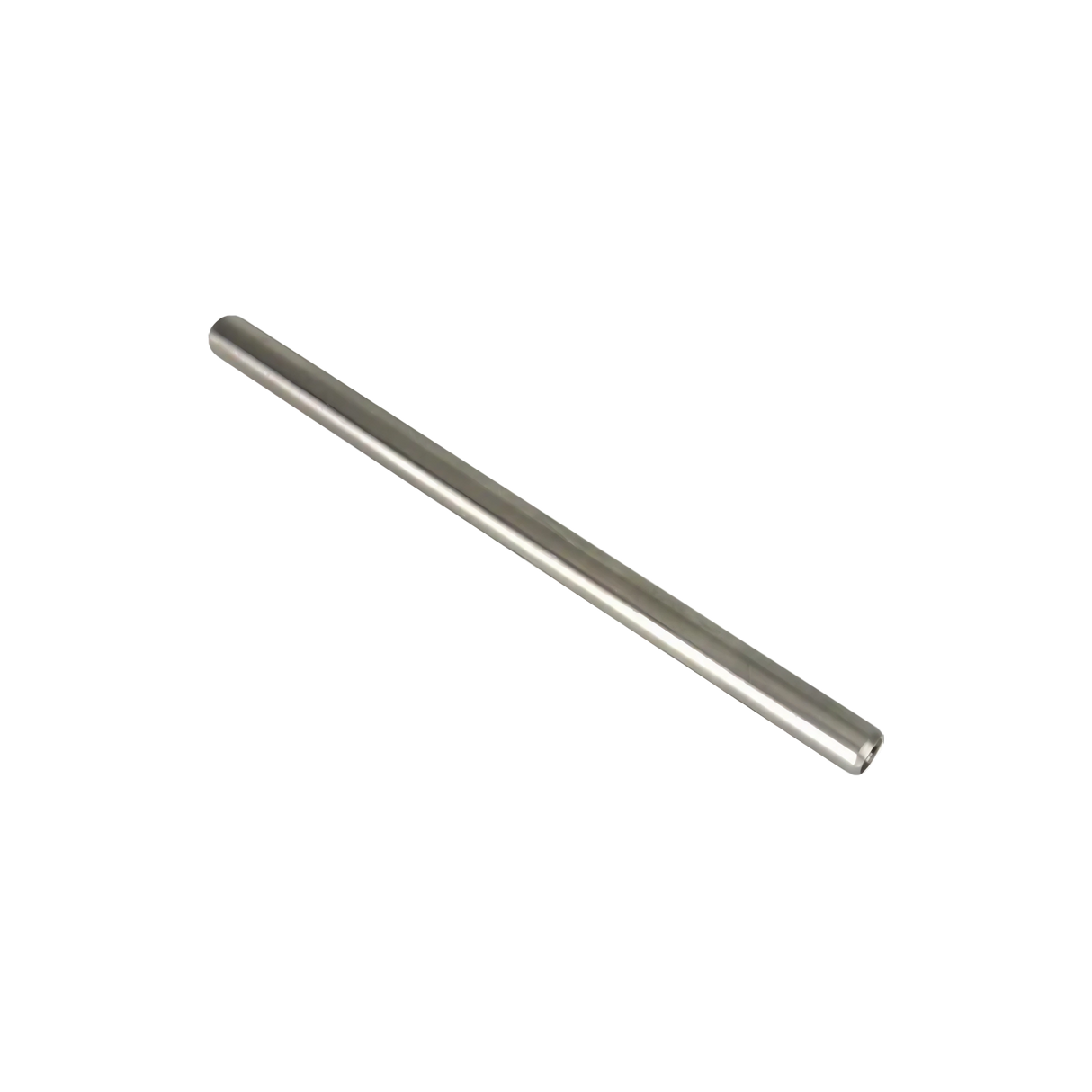 Honey Dabber II Vapor Straw Collector, 5" Titanium & Wood, Side View, USA Made