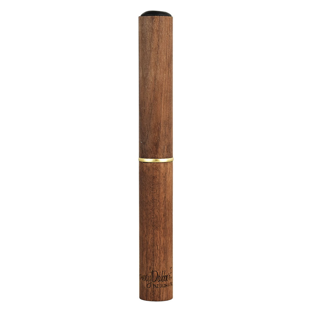 Honey Labs HoneyDabber II Black Walnut - Portable Quartz Dab Tool, Front View